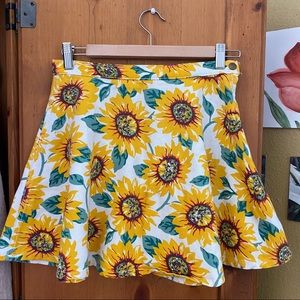 American Apparel Sunflower Skirt